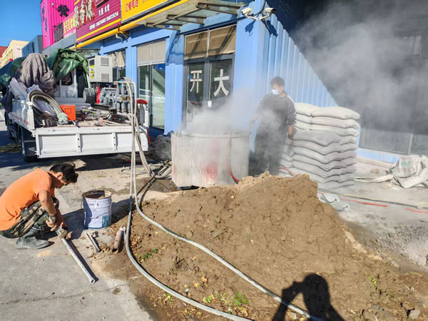 乌兰浩特顶管注浆加固